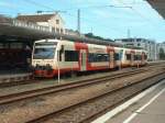 Regioshuttle VT 216 + VT 219 der HzL in Tbingen am 02.08.2002