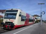 HzL Regioshuttle Nr. 220 in Aulendorf am 09.10.2006