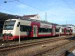 HzL Regioshuttle Nr.221 + 219 in Tbingen am 09.10.2006