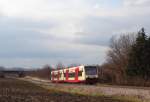 Am 4.3.14 war VT216 zusammen mit VT218 auf der ZAB2 bzw.