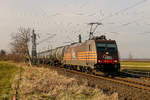 185 601-2 HSL in Brühl, am 18.02.2018.