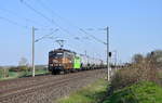 HSL 151 138 mit DGS 60982 Großkorbetha - Hamburg Hohe Schaar am 16.04.2019 bei Wulfen(Anh) 