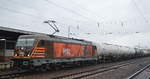 HSL Logistik GmbH, Hamburg  187 536  mit Kesselwagenzug (leer) Richtung Stendell am 09.09.19 Bahnhof Flughafen Berlin Schönefeld.