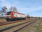 LWC 159 219, im Einsatz fr die HSL, am 19.02.2021 in Emleben.