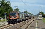 Am 05.07.23 führte 187 537 der HSL einen BLG-Autozug durch Wittenberg-Altstadt Richtung Dessau.