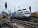 253 014 (223 051)stand am 11.06.2011 in Stendal und wartete mit ES64-U2 100 (182 600)auf Arbeit.