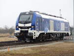 InfraLeuna 566 (90 80 2159 232-8 D-RCM) verlsst am 04.03.2022 das Tanklager in Emleben.