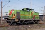 ITL 293-01 legt eine Pause in Duisburg Ruhrort ein.11.03.2007