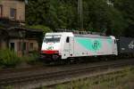 E186 142 durchfhrt soebend Ratingen Lintorf.