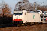 E186 131 ITL am Nachmittag des 03.03.2011 bei Woltorf