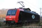 Eine alte bekannte E-Lok mit der Nummer 481 002-4 in Bad Schandau.