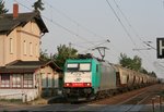 186 245 mit DGS 61971 (ITL, Pirna–Hamburg Hohe Schaar) am 13.08.2015 in Glaubitz (b Riesa)