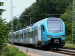 EuroBahn ET 4.03 als RB61 nach Bielefeld in Rheine=Bentlage, 04.06.2022