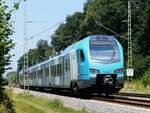 EuroBahn ET 4.05 als RB61 Hengelo - Rheine in Rheine=Bentlage, 30.07.2022