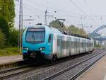 EuroBahn ET 4.03 als RB61 Bielefeld - Hengelo in Salzbergen, 22.10.2022