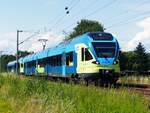 EuroBahn ET 8.05 als RB65 Rheine - Münster bei Emsdetten, 20.07.2023