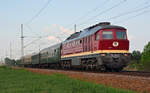 132 109 der LEG unternahm mit den Leipziger Eisenbahnfreunden am 20.05.17 eine Sonderfahrt von Leipzig-Plagwitz nach Berlin ins Technikmuseum.