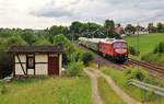 232 673-4 (LEG) fuhr am 03.06.17 mit einem Sonderzug von Leipzig Plagwitz nach Neuenmarkt-Wirsberg.