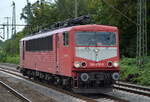 LEG - Leipziger Eisenbahnverkehrsgesellschaft mbH mit  155 078-9  [NVR-Nummer: 91 80 6155 078-9 D-LEG] fährt am 06.08.19 durch den Bahnhof Hamburg Harburg Richtung Hafen.