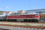 LEG 132 158-7 mit dem DPE 82706 aus Leipzig Hbf, am 07.09.2024 in Meiningen.