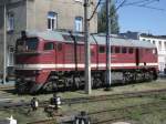 BR220 295-0 bei PESA Bydgoszcz am 31.07.2008.