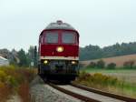 232-158 der LEG am 25.09.2010 bei Schmlln/Thr.