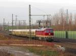 LEG 132 109-0 mit dem RE 16259  Erzgebirgs-Express  von Erfurt Hbf nach Schwarzenberg, am 12.12.2015 bei Erfurt-Azmannsdorf.