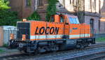 LOCON 216 (92 80 1214 007-7 D-LOCON) am 30.06.18 Bf. Hamburg-Harburg.