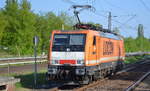 LOCON LOGISTIK & CONSULTING AG mit   E 189 821  (NVR-Nummer: 91 80 6189 821-2 D-LOCON] am 24.04.19 Durchfahrt Bf.