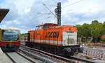 LOCON mit  LOCON 220  (NVR.:  92 80 1203 614-3 D-LOCON ) am 02.09.20 Berlin-Karow.