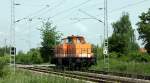 LOCON 213 (ex 212 066-5) als Lz in Schwerin-Medewege am 01.06.2013