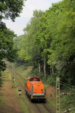 203 014 (zum Aufnahmezeitpunkt für LaS unterwegs) // Aufgenommen zwischen Gelsenkirchen-Hassel und Gelsenkirchen-Buer Nord.