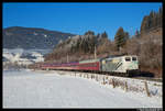 Lokomotion 151 074 mit der Alpen Express aus Den Haag nach Schladming bei Altenmarkt im Pongau.