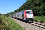 185 664 Lokomotion mit einen KLV-Zug von Bremen Grolland nach Verona Q.E.