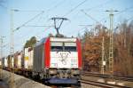 185 664 am 27.02.10 mit DGS 48845 in Haar/Mnchen