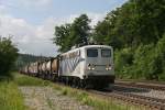 139 213 mit einem KLV Zug am 04.06.2010 in Aling.