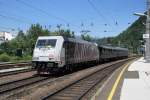 Am 11.07.2010 ging es fr die Lokomotion 185.666 mit dem 47384 von Hegyeshalom via Villach nach Salzburg.