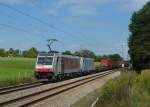 186 283 + 186 10x mit dem Winner-KLV am 15.09.2011 bei Vogl.