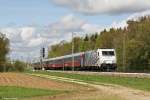 185 661 mit Sonderzug am 26.04.2015 bei Eglharting.