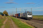 Am 28.10.20 bespannte 187 508 den Metrans-Containerzug von Hamburg nach Leipzig-Wahren.