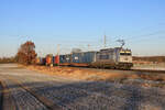 Metrans 386 010 mit CT von Bremerhaven Speckenbüttel nach Č.Třebová odj.sk.