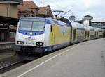 Hamburg-Harburg, abfahrt der RegionalBahn 31 nach Lüneburg am 10. April 2017