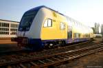 Doppelstock-Steuerwagen ( Probefahrt Bombardier ), Railmotive Grlitz am 27.04.2007