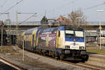 ME 146 541-8 mit RB 31 nach Lüneburg in Hamburg-Harburg 15.2.2023