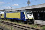 Metronom 146 514 mit dem ME 91437 nach Göttingen, am 11.07.2023 in Hannover Hbf.