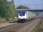 06.10.07, ME 146 532-7 kurz vor der Einfahrt im Bahnhof Scheeel um dannach weiter nach Bremen Hbf zu fahren.