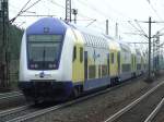 Ein Metronom nach Bremen Hbf verlsst am 06.08.2008 Hamburg-Harburg.