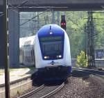 Ein MEr aus Lneburg kommend erreicht seine Endstation Hamburg-Harburg am 24.04.09