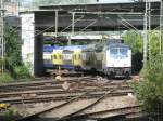 Ein metronom kommt um die Ecke gefahren, Hamburg-Harburg 29.03.2009