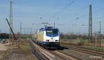 ME 146-01  Scheeel  brettert mit dem ME 80943 Hamburg Hbf - Uelzen durch Ashausen Richtung Winsen (Luhe).